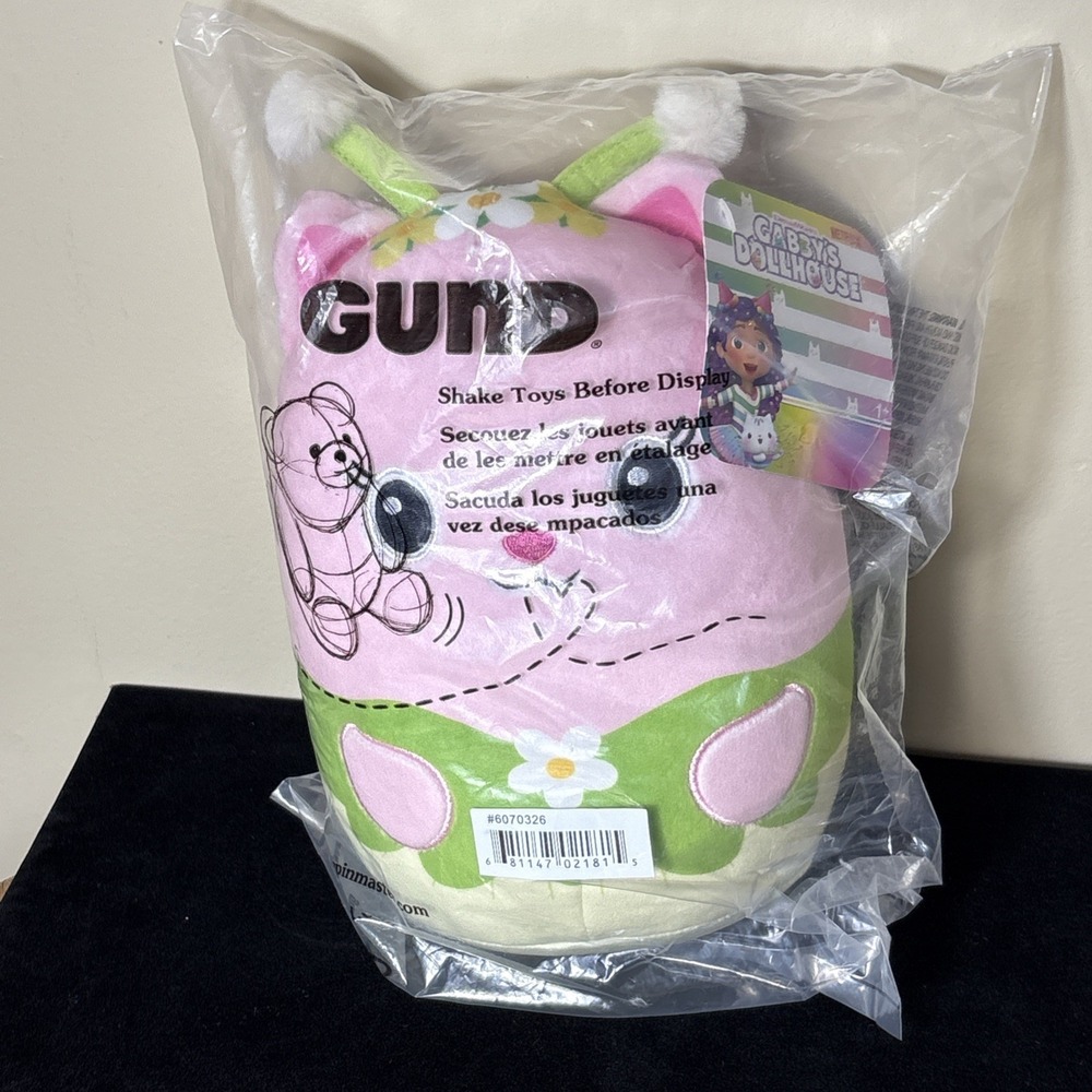 New Gund Gabby's Dollhouse Official Kitty Fairy Squishy Plush‎ Toy #6070326